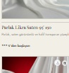 Parlak Likra Saten 95' 190