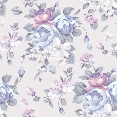 Romantik Pastel Mavi & Leylak Gül Buketi